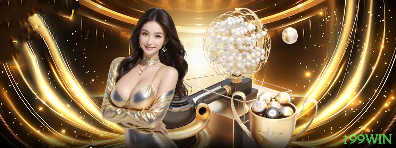 Imagem promocional dos jogos de lottery da 199win